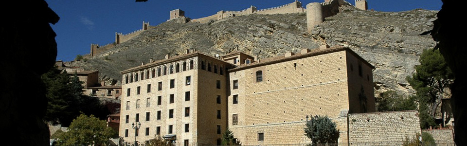Vista panorámica de Albarracín desde el entorno del Hotel Arabia