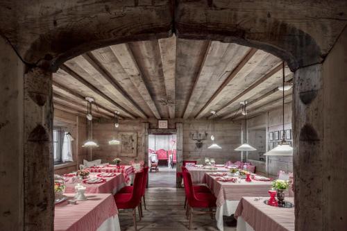 Hotel La Perla: The Leading Hotels of the World: espacio común o comedor de la misma propiedad