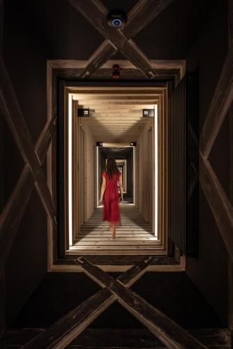 Pasillo interior · Hotel Bohinj
