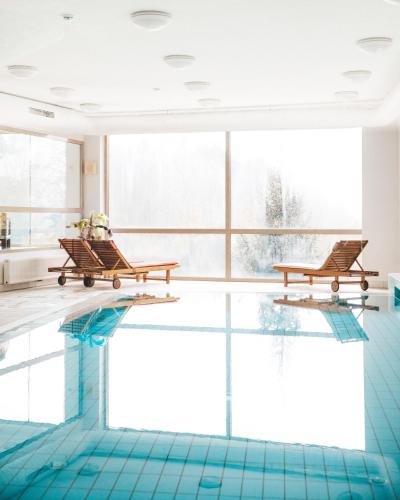 Piscina interior · Hotel Triglav Bled
